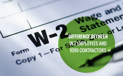 Difference Between W-2 Employees and 1099 Contractors
